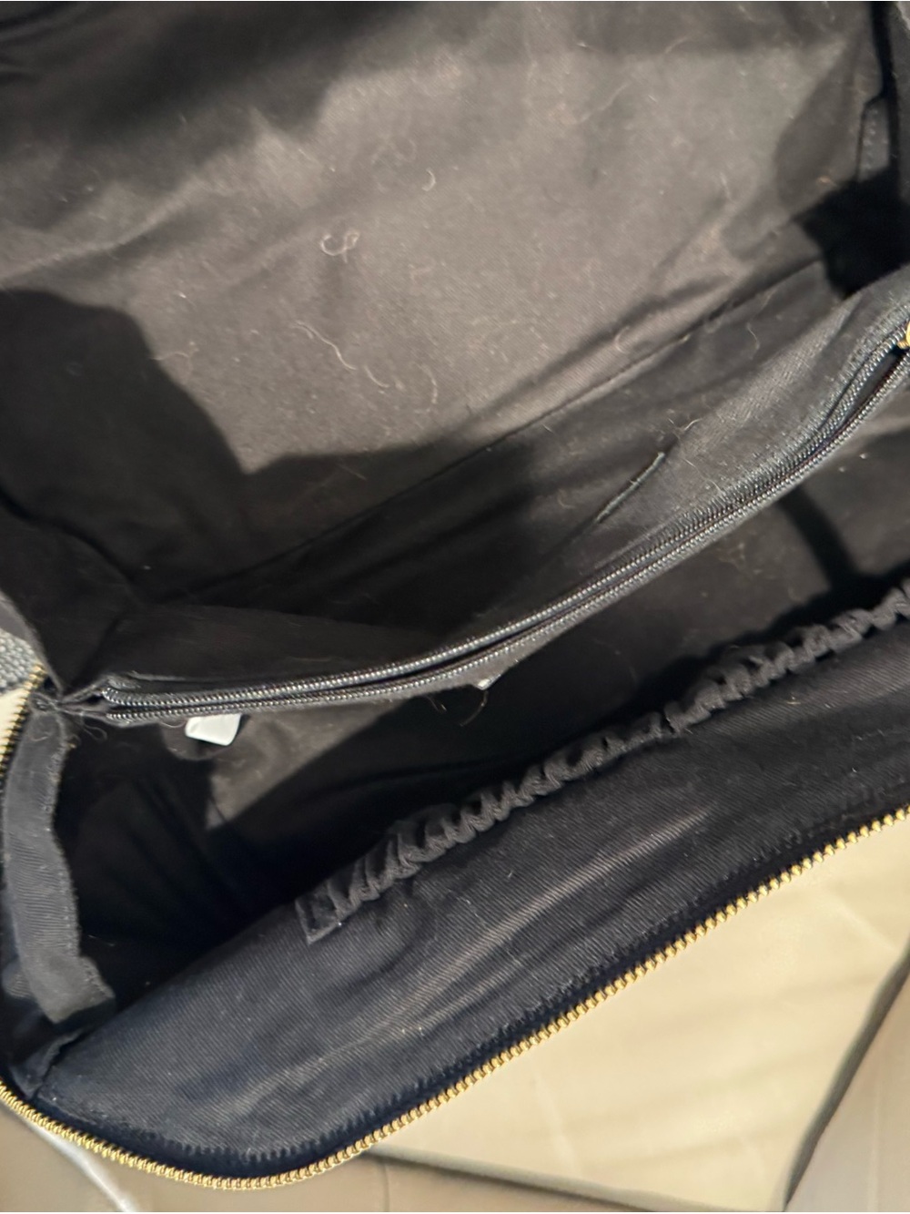 RE:designed Project 10 Leather Bag in Black/Gold - Picture 6 of 6